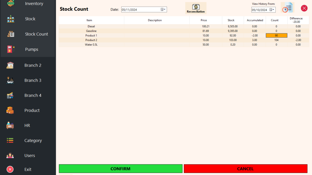 Stock Count - Another Physical Inventory Count