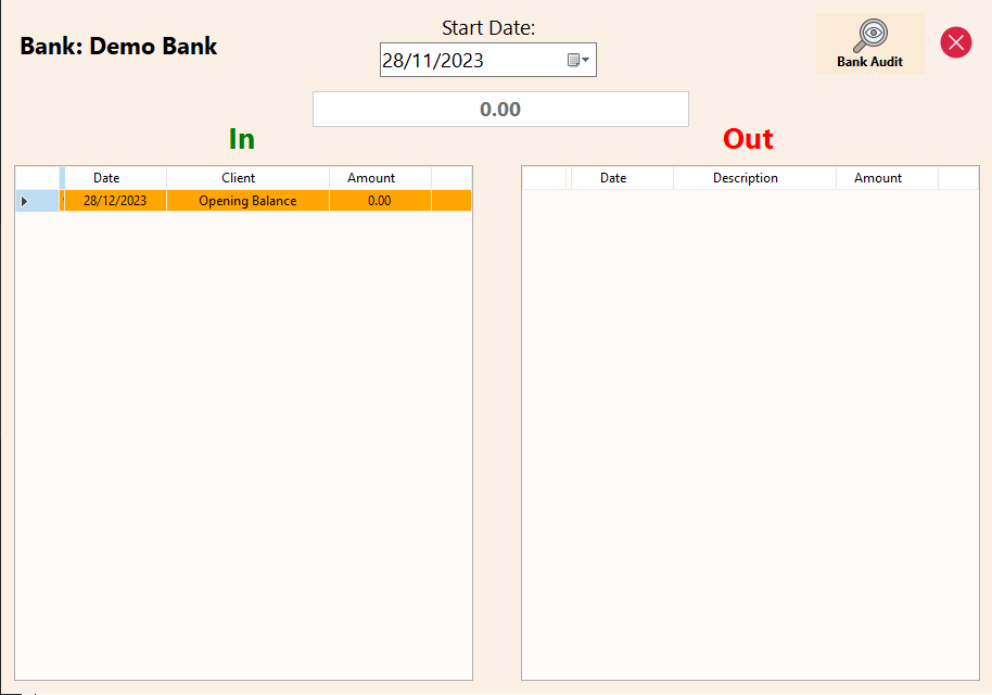 Bank Module - Bank Account (new bank added)