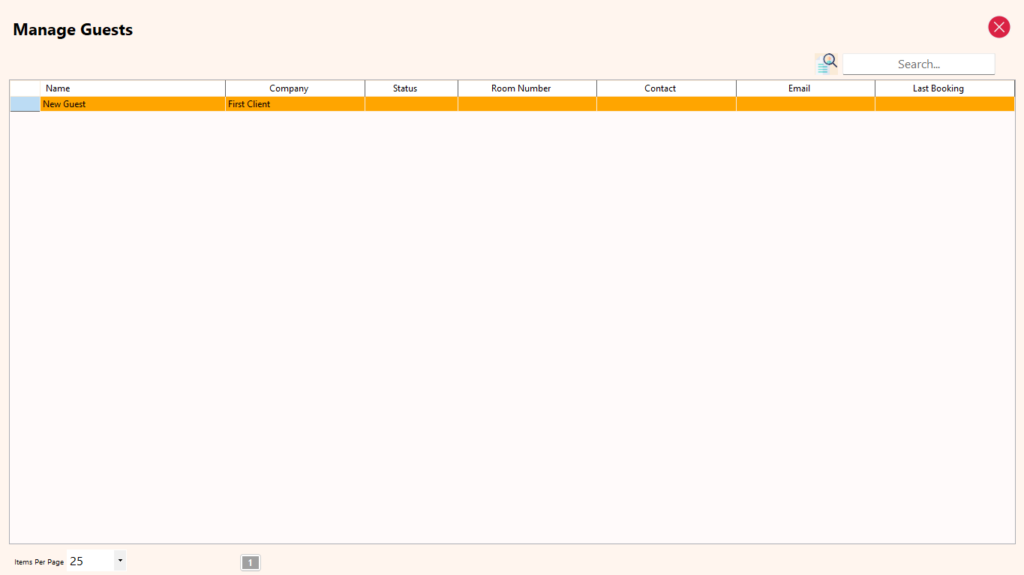 Manage Guests
