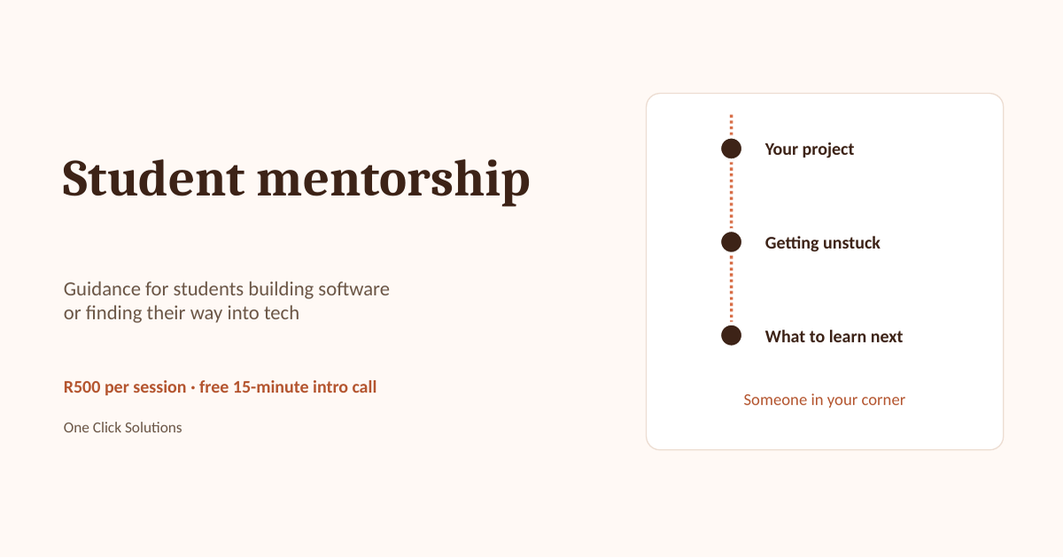 Student Mentorship